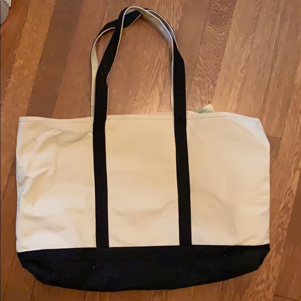 Monogrammed Canvas Tote - Picture 4 of 8